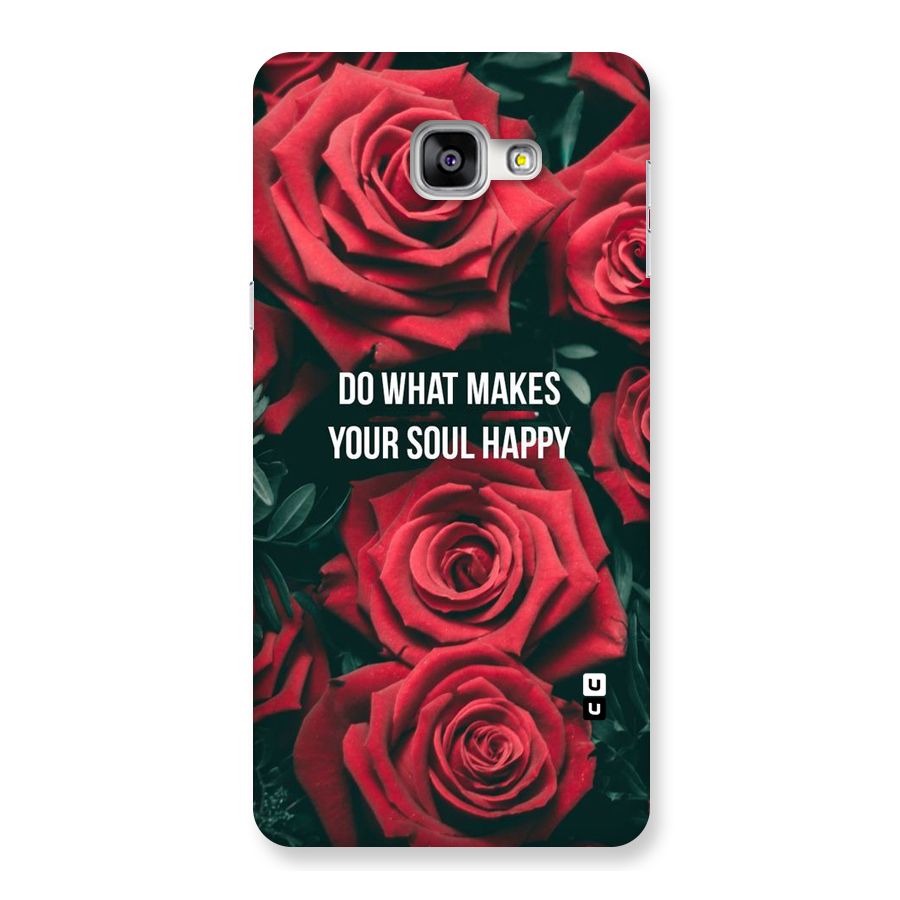 Soul Happy Back Case for Galaxy A9
