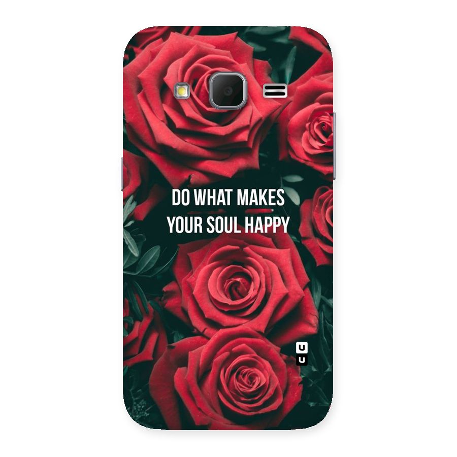 Soul Happy Back Case for Galaxy Core Prime