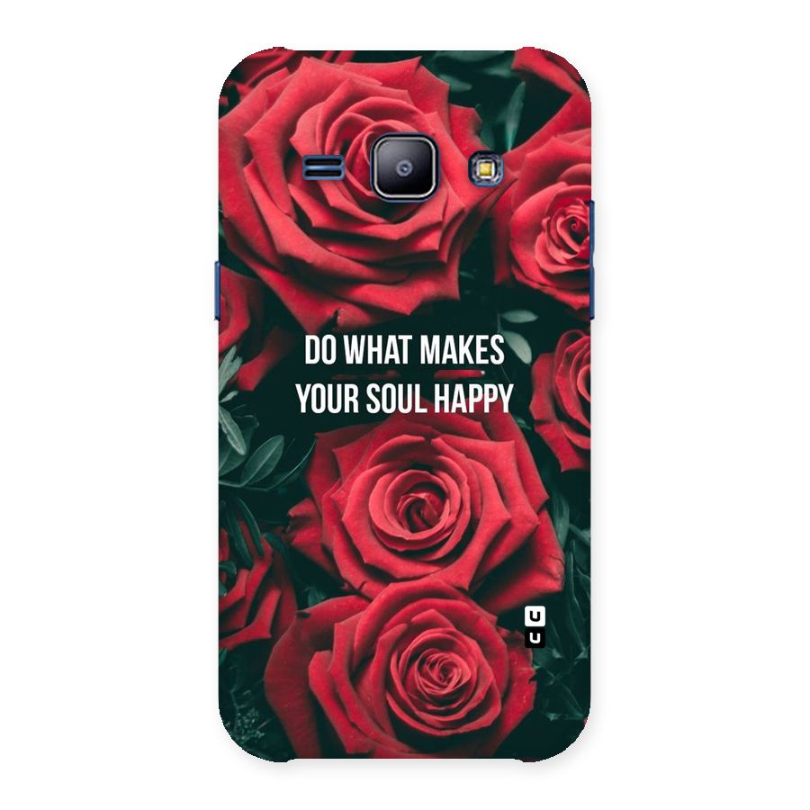Soul Happy Back Case for Galaxy J1