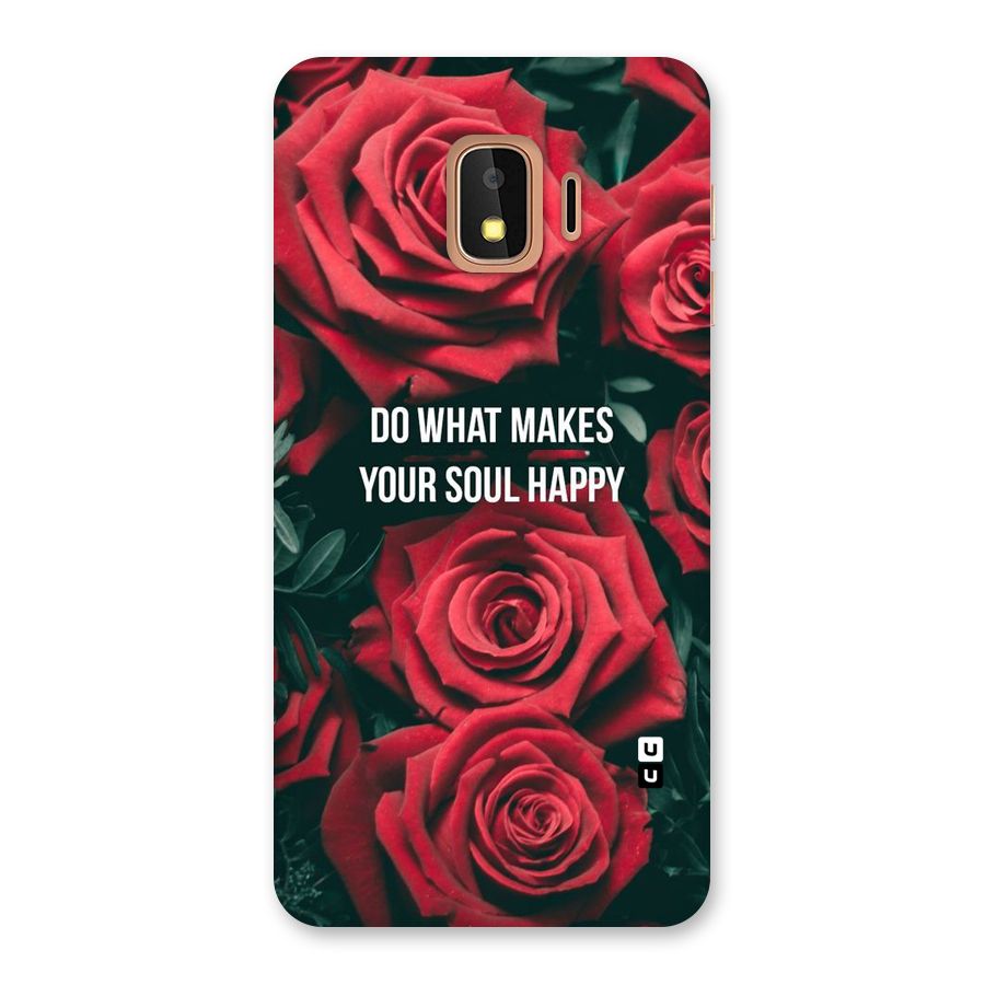 Soul Happy Back Case for Galaxy J2 Core