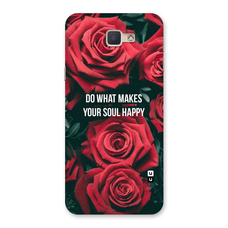 Soul Happy Back Case for Galaxy J5 Prime