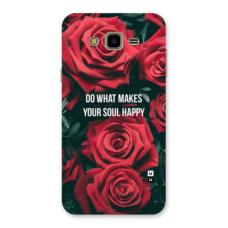 Soul Happy Back Case for Galaxy J7 Nxt