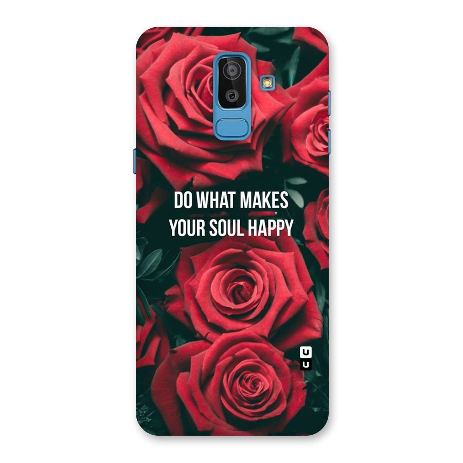 Soul Happy Back Case for Galaxy J8
