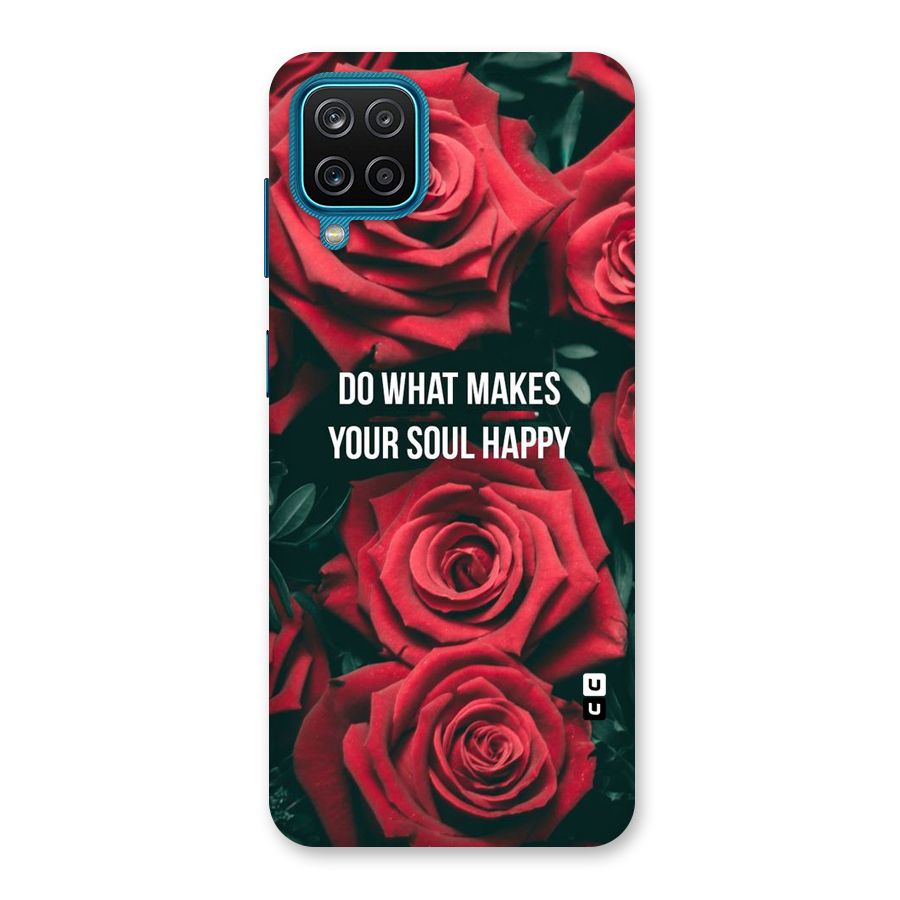 Soul Happy Back Case for Galaxy M12