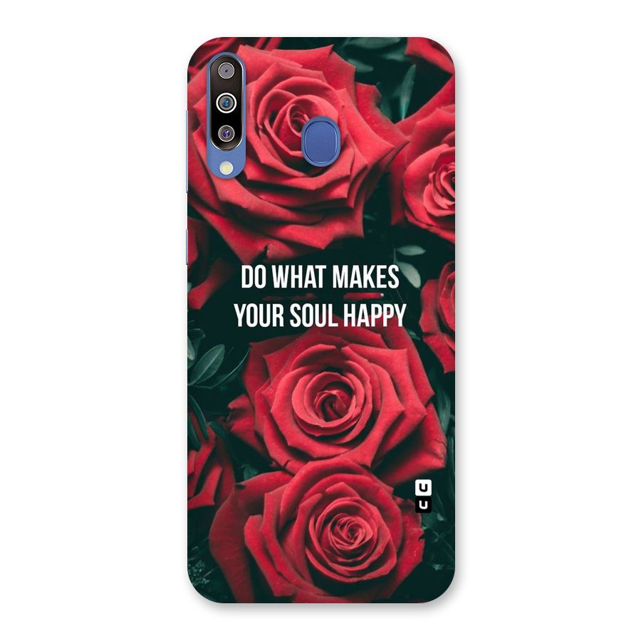 Soul Happy Back Case for Galaxy M30