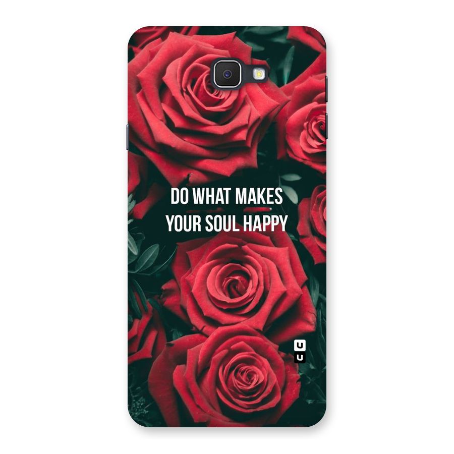 Soul Happy Back Case for Galaxy On7 2016