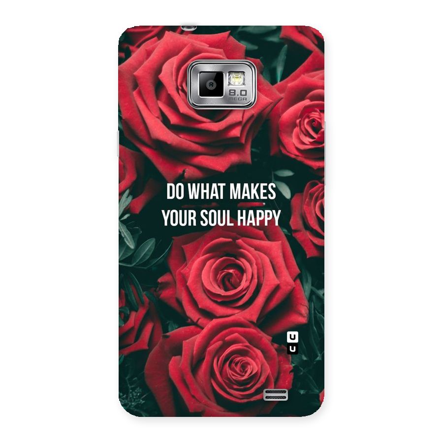 Soul Happy Back Case for Galaxy S2