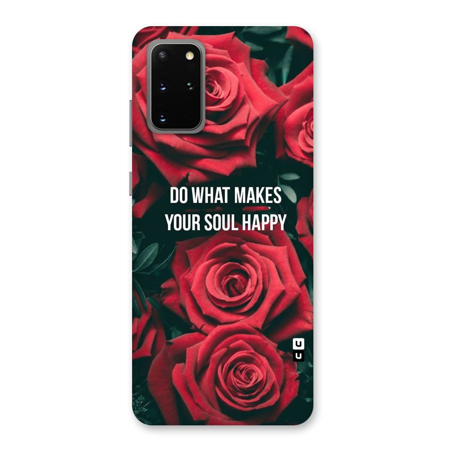 Soul Happy Back Case for Galaxy S20 Plus