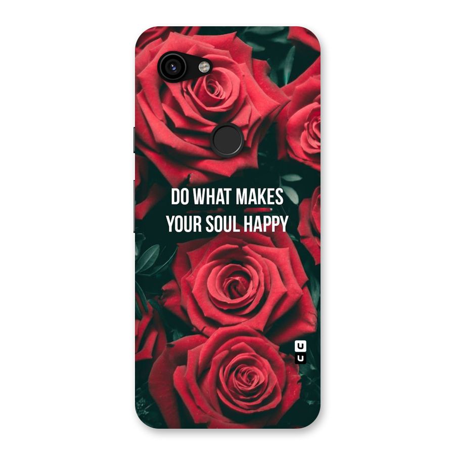 Soul Happy Back Case for Google Pixel 3a