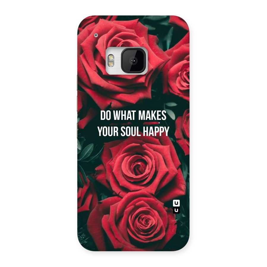Soul Happy Back Case for HTC One M9