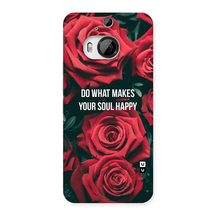 Soul Happy Back Case for HTC One M9 Plus