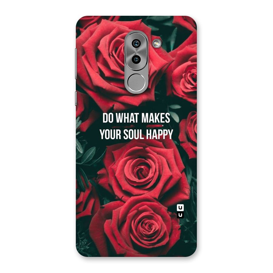 Soul Happy Back Case for Honor 6X