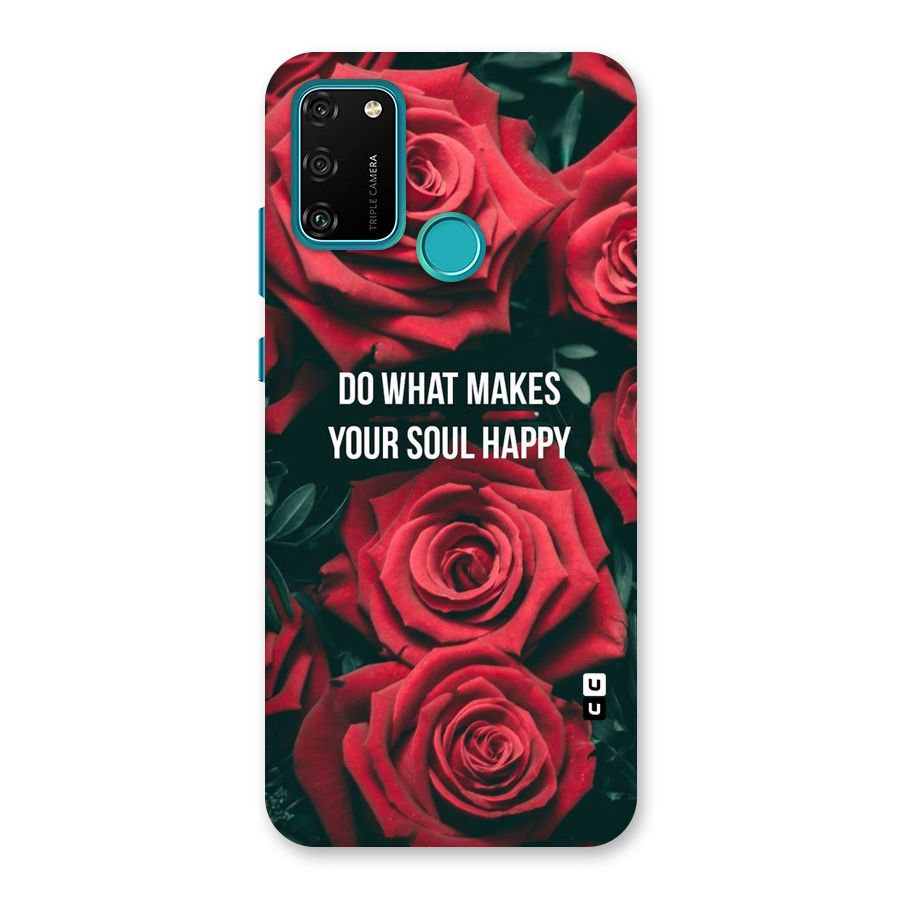 Soul Happy Back Case for Honor 9A
