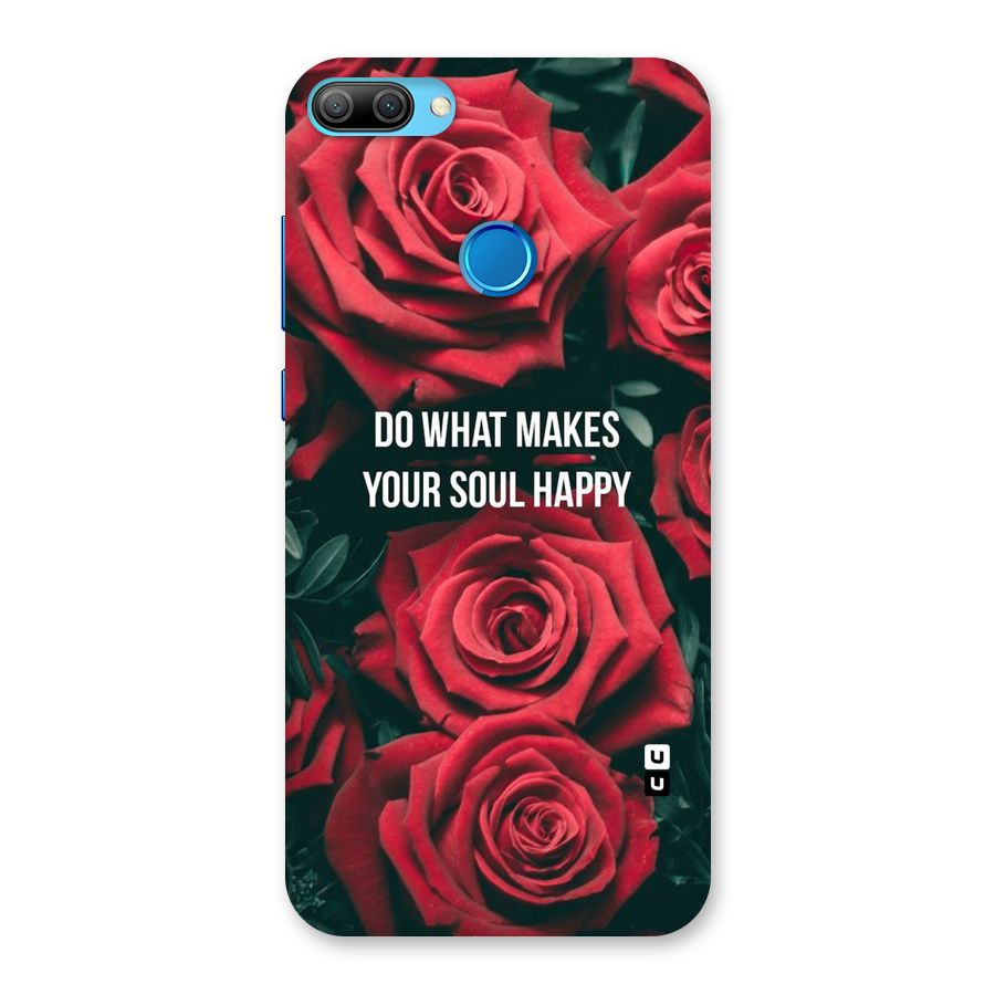 Soul Happy Back Case for Honor 9N