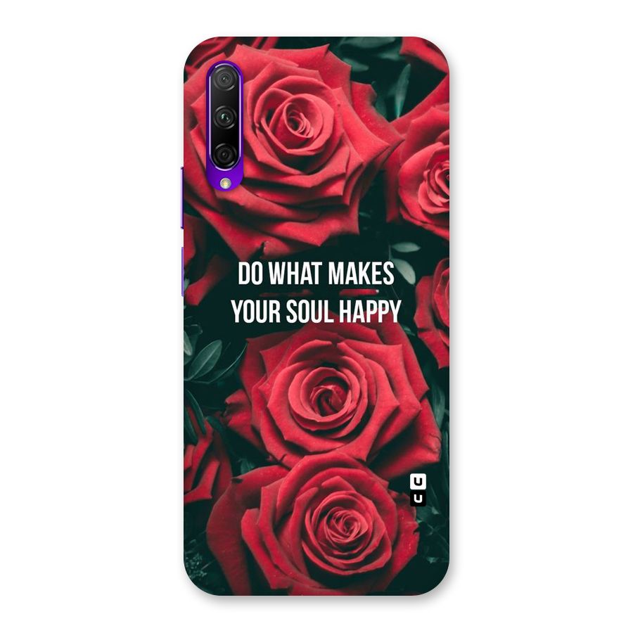 Soul Happy Back Case for Honor 9X Pro