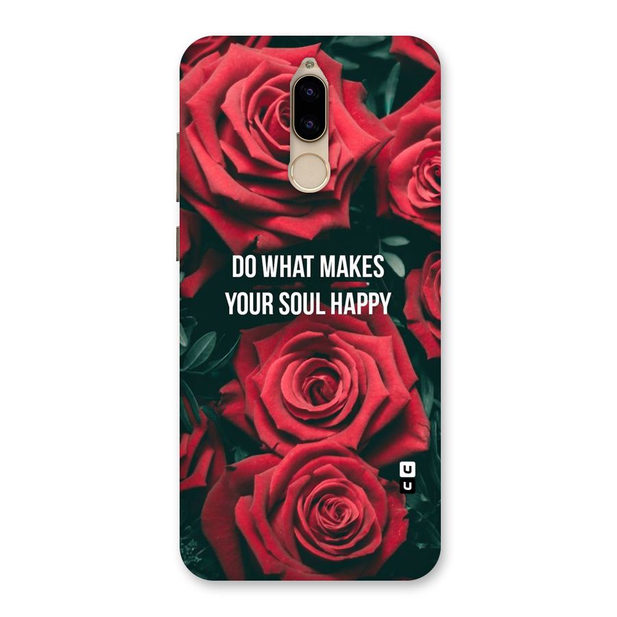 Soul Happy Back Case for Honor 9i