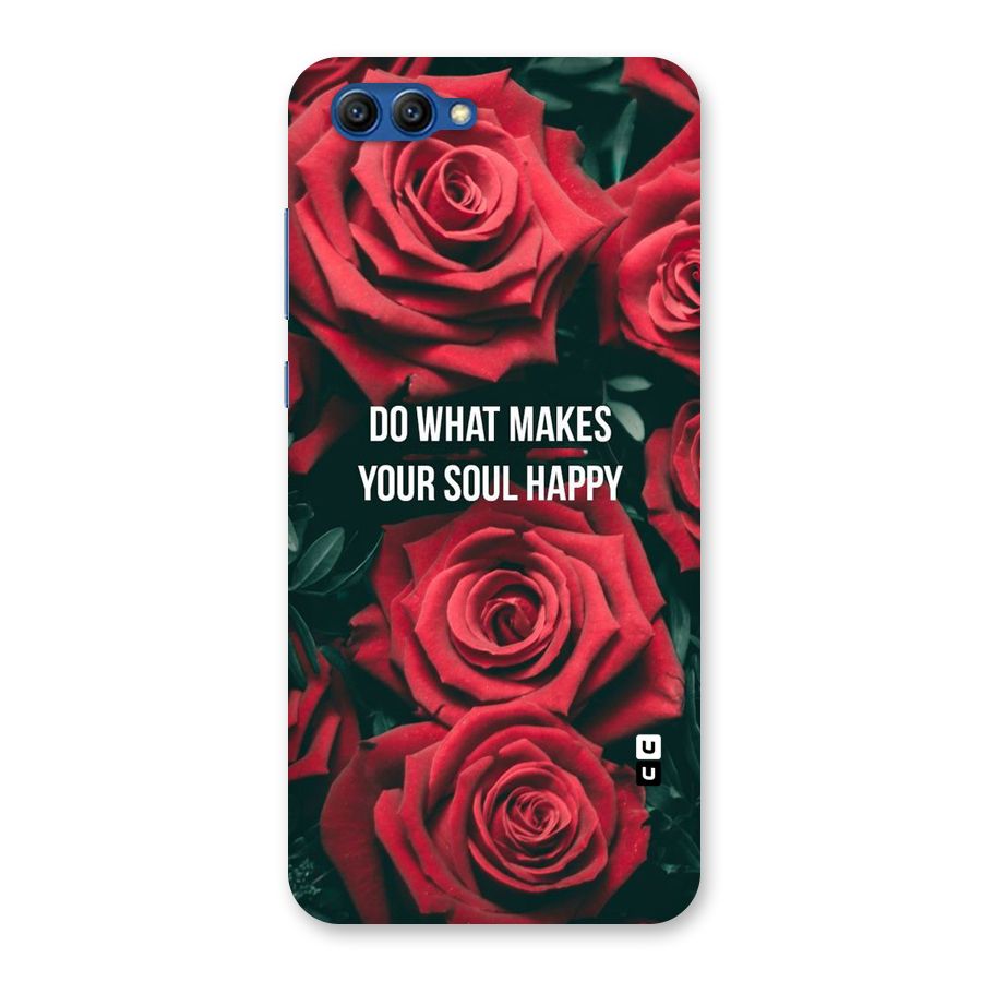 Soul Happy Back Case for Honor View 10