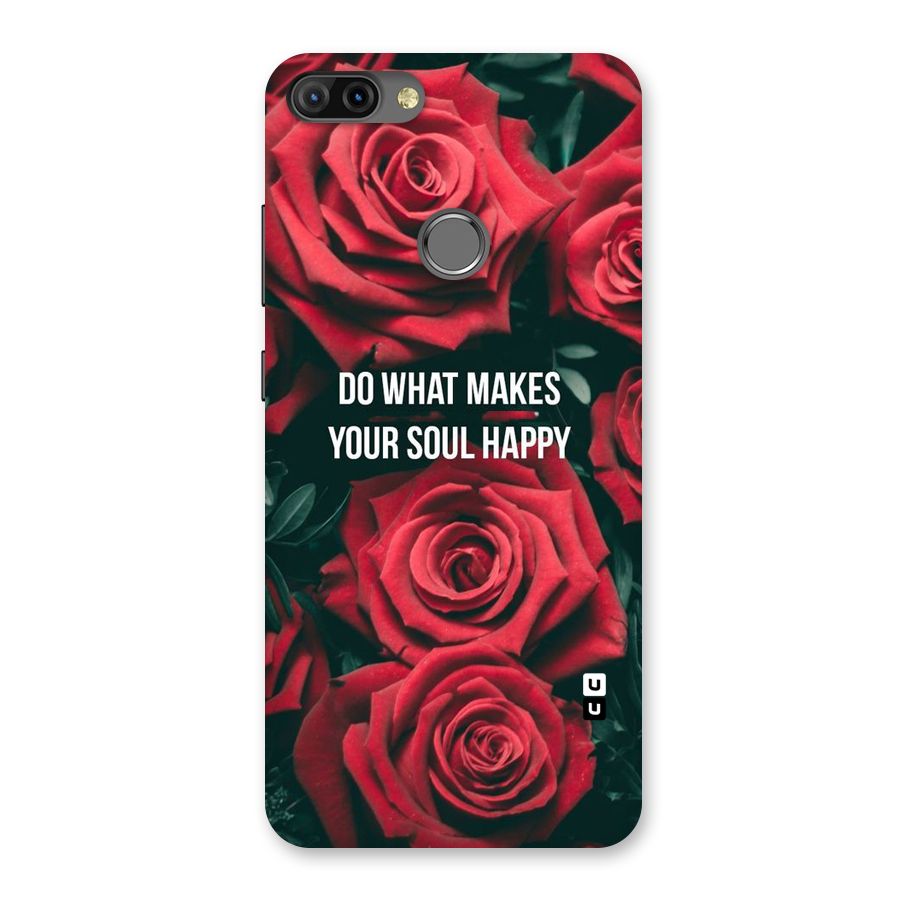 Soul Happy Back Case for Infinix Hot 6 Pro