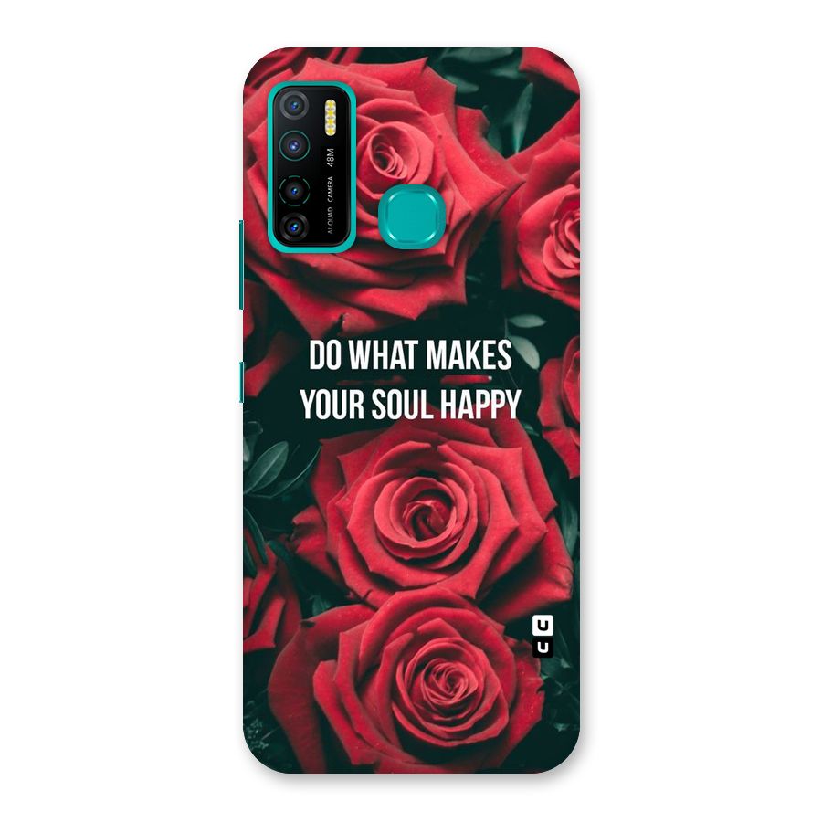 Soul Happy Back Case for Infinix Hot 9 Pro