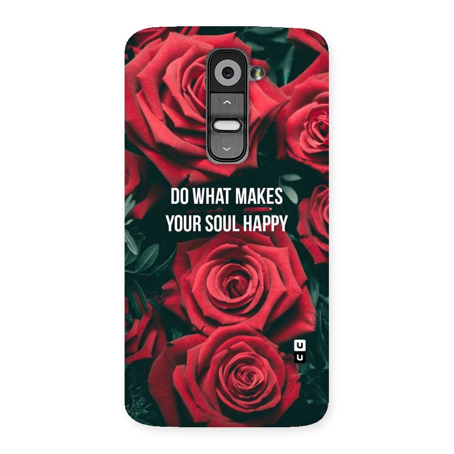Soul Happy Back Case for LG G2