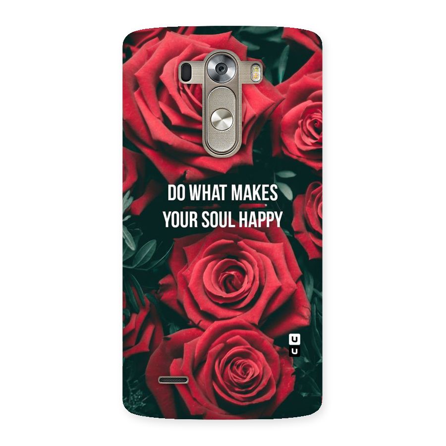 Soul Happy Back Case for LG G3