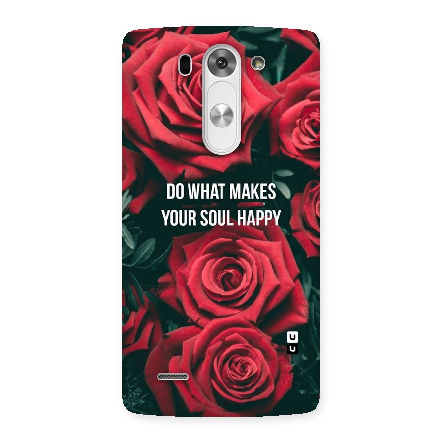 Soul Happy Back Case for LG G3 Mini
