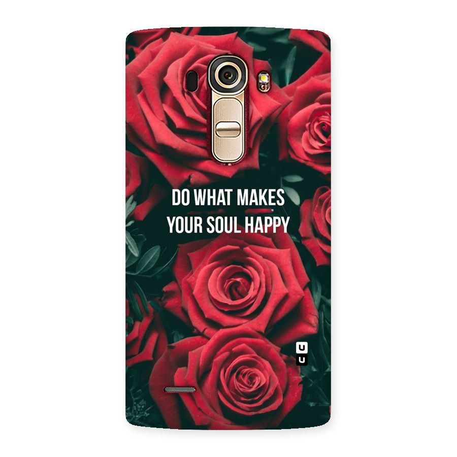 Soul Happy Back Case for LG G4