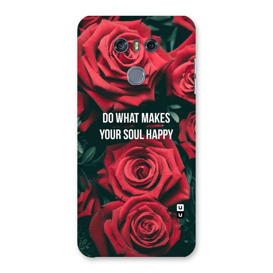 Soul Happy Back Case for LG G6