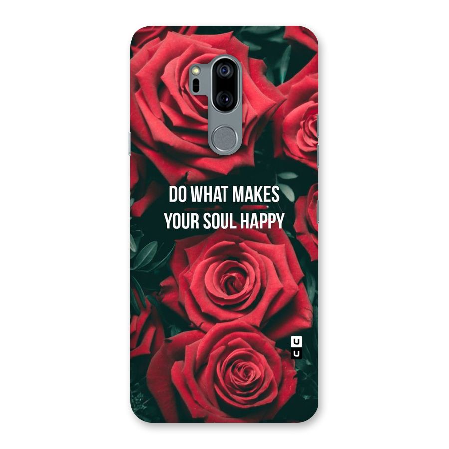 Soul Happy Back Case for LG G7