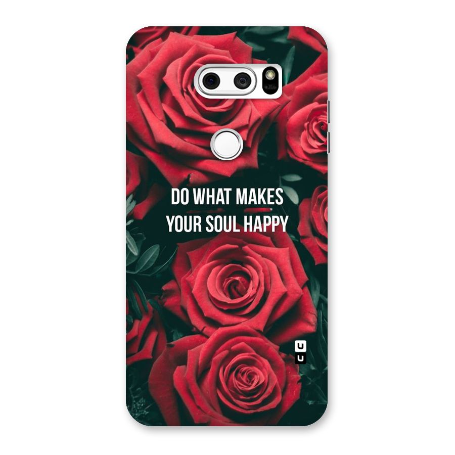 Soul Happy Back Case for LG V30
