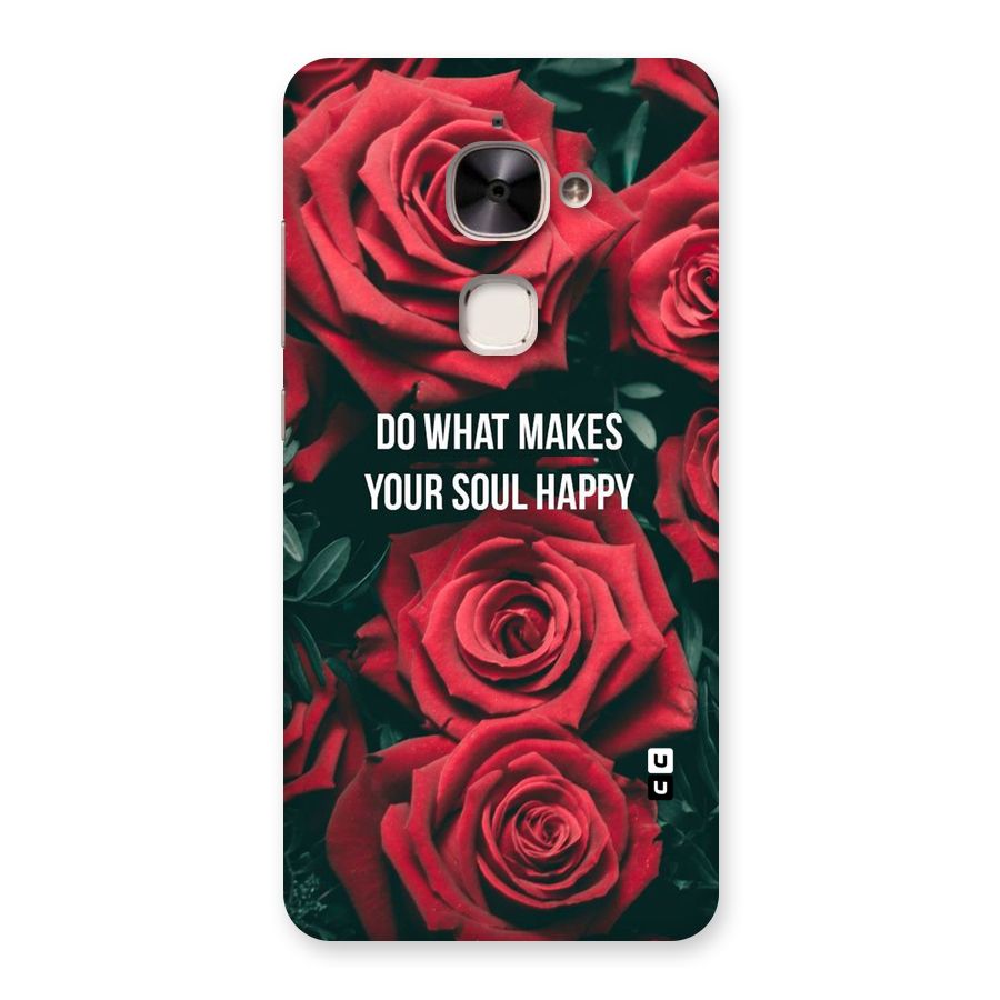 Soul Happy Back Case for Le 2