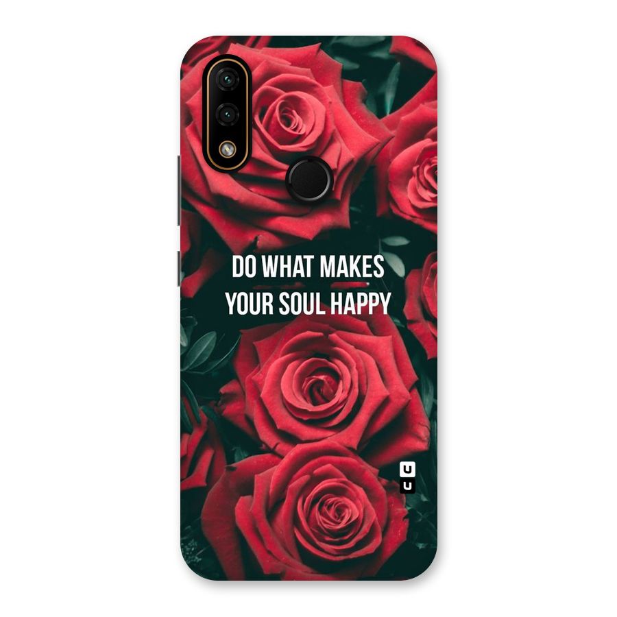 Soul Happy Back Case for Lenovo A6 Note