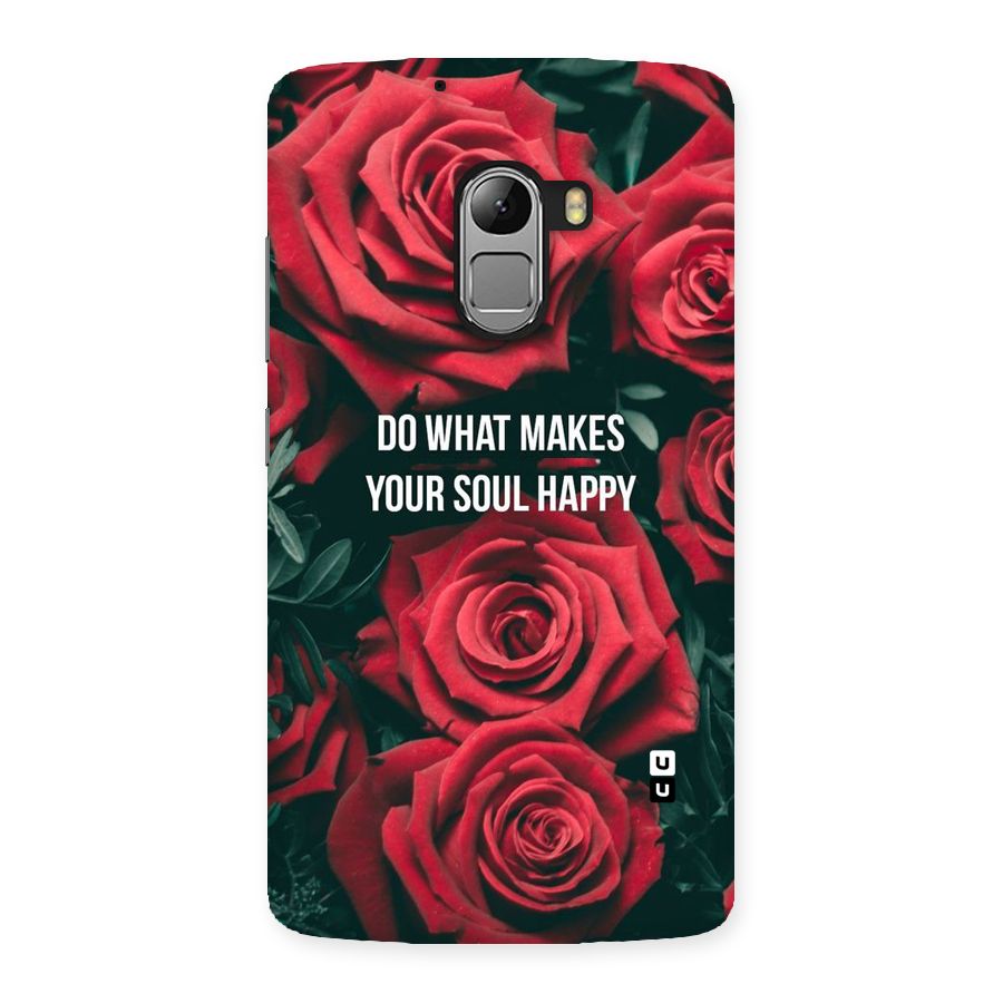 Soul Happy Back Case for Lenovo K4 Note