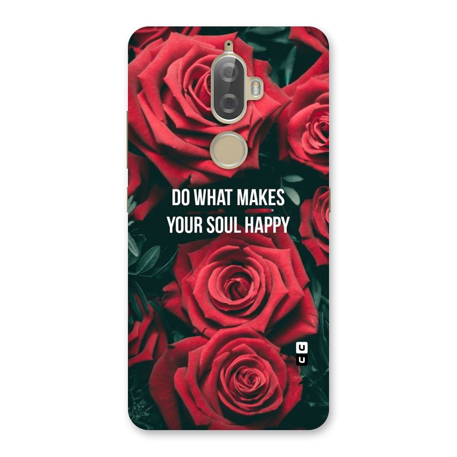 Soul Happy Back Case for Lenovo K8 Plus