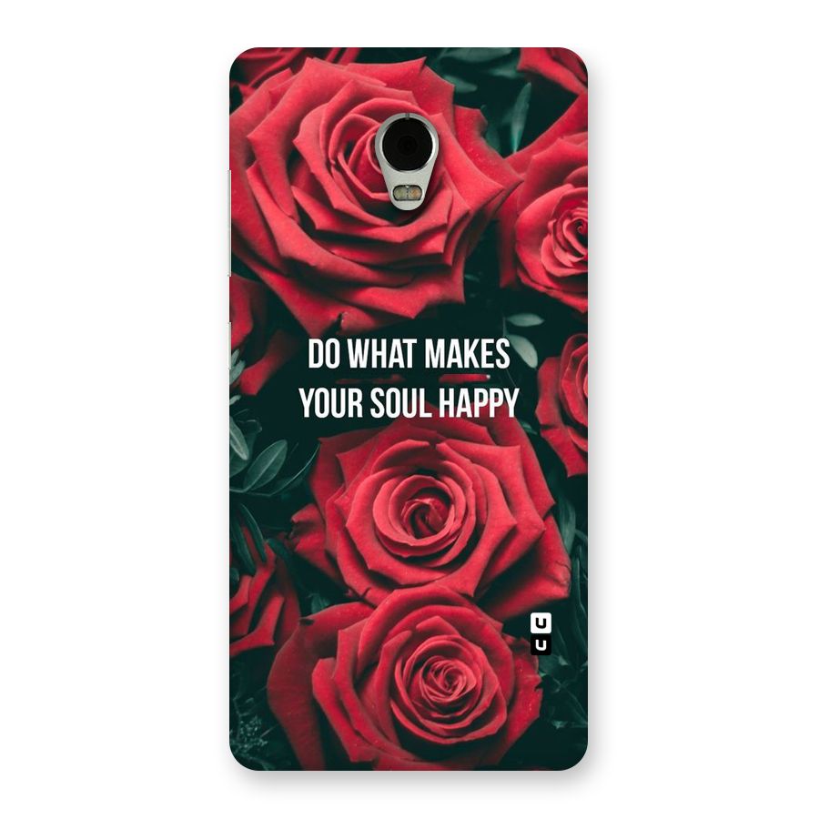 Soul Happy Back Case for Lenovo Vibe P1