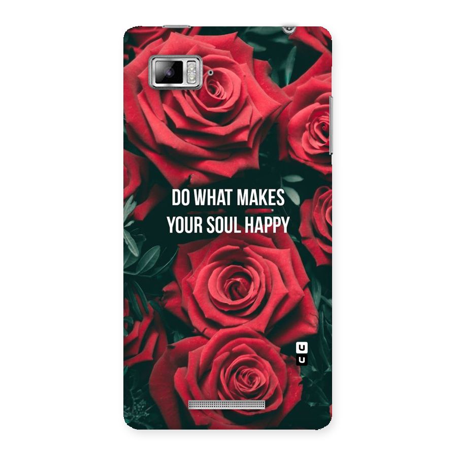 Soul Happy Back Case for Lenovo Vibe Z K910