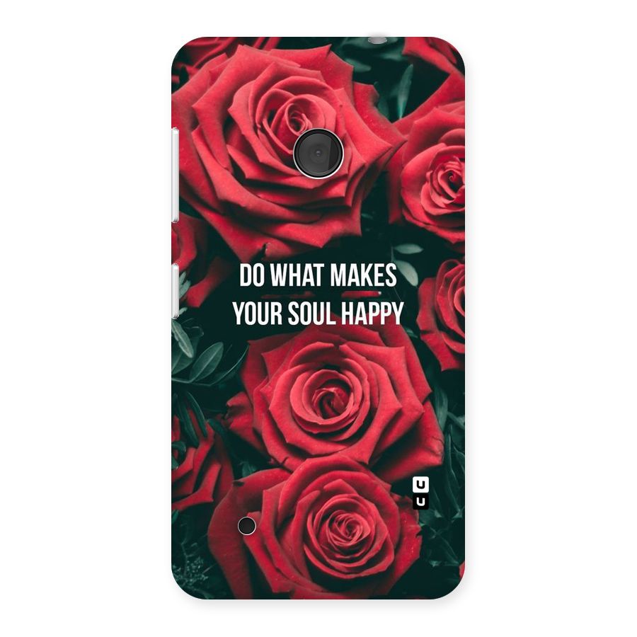 Soul Happy Back Case for Lumia 530