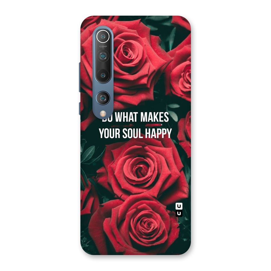 Soul Happy Back Case for Mi 10