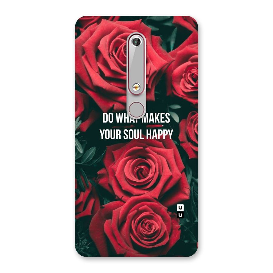 Soul Happy Back Case for Nokia 6.1