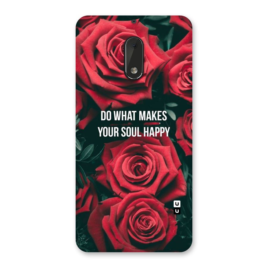 Soul Happy Back Case for Nokia 6