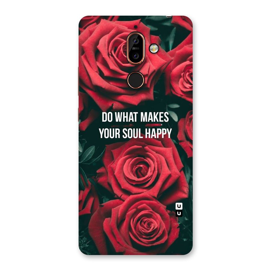 Soul Happy Back Case for Nokia 7 Plus