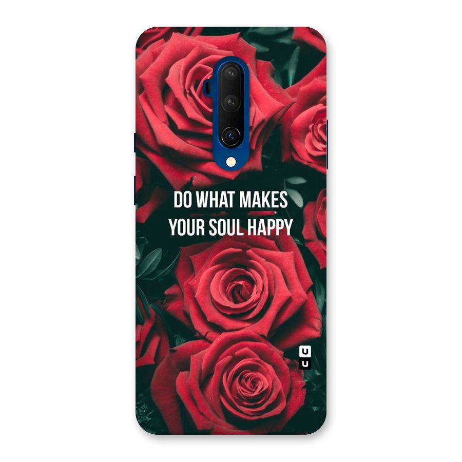 Soul Happy Back Case for OnePlus 7T Pro