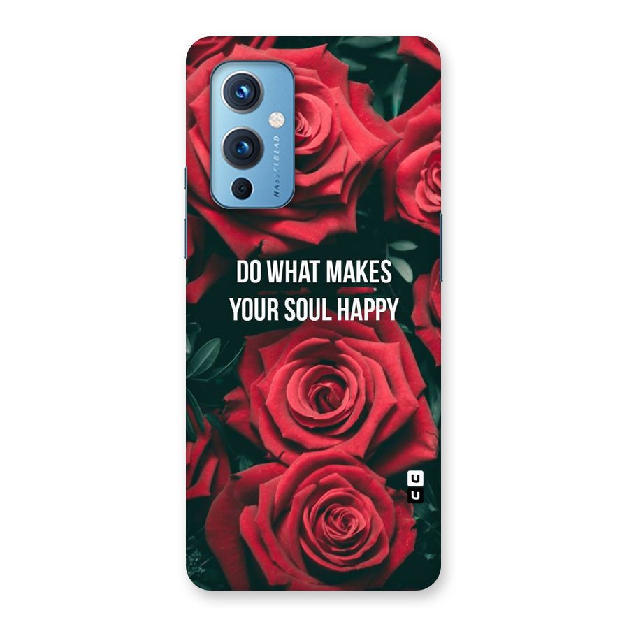 Soul Happy Back Case for OnePlus 9