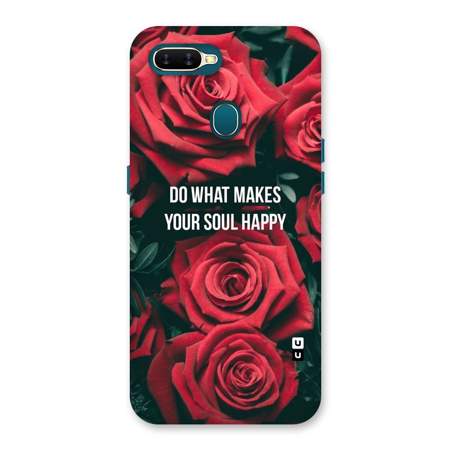 Soul Happy Back Case for Oppo A11k
