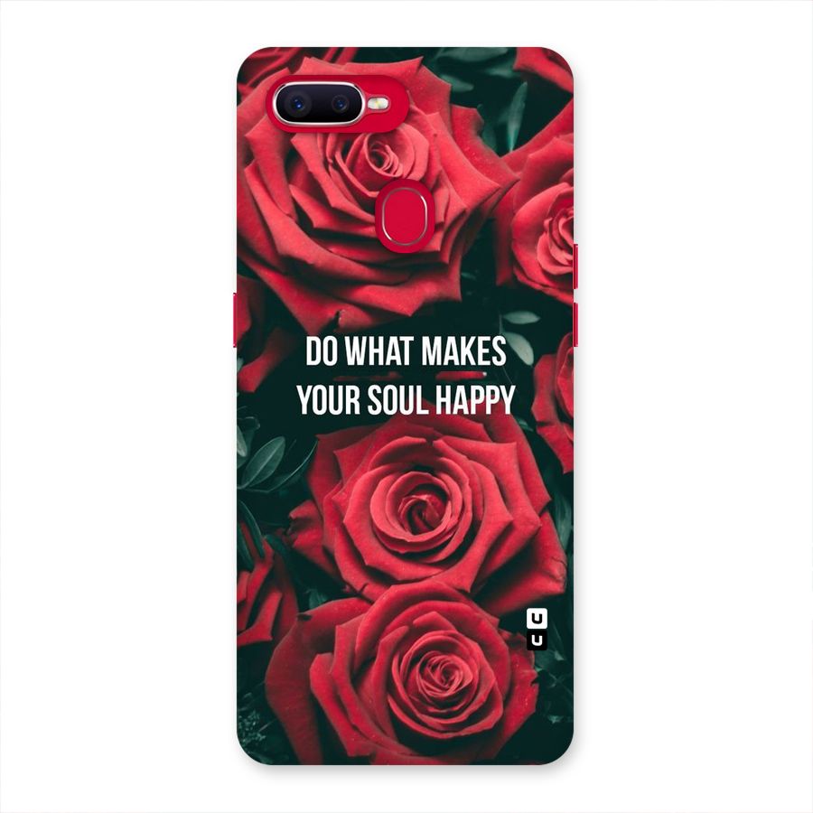 Soul Happy Back Case for Oppo F9 Pro