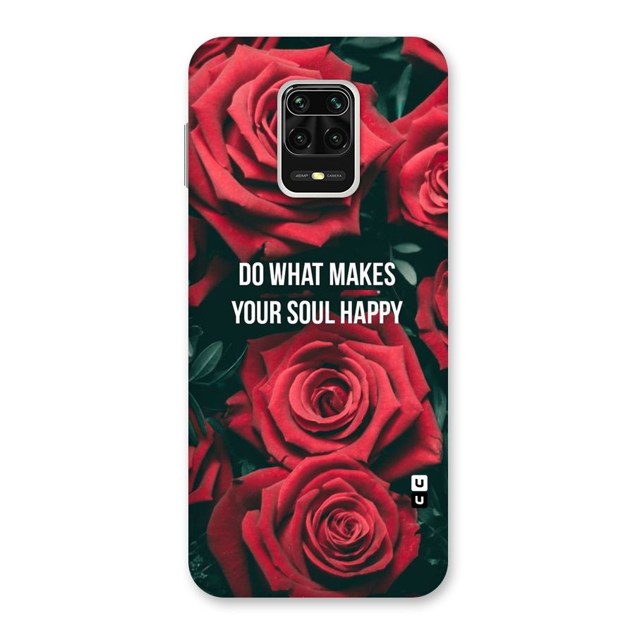 Soul Happy Back Case for Poco M2 Pro
