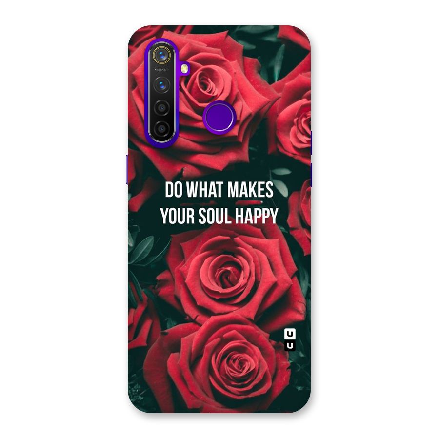 Soul Happy Back Case for Realme 5 Pro