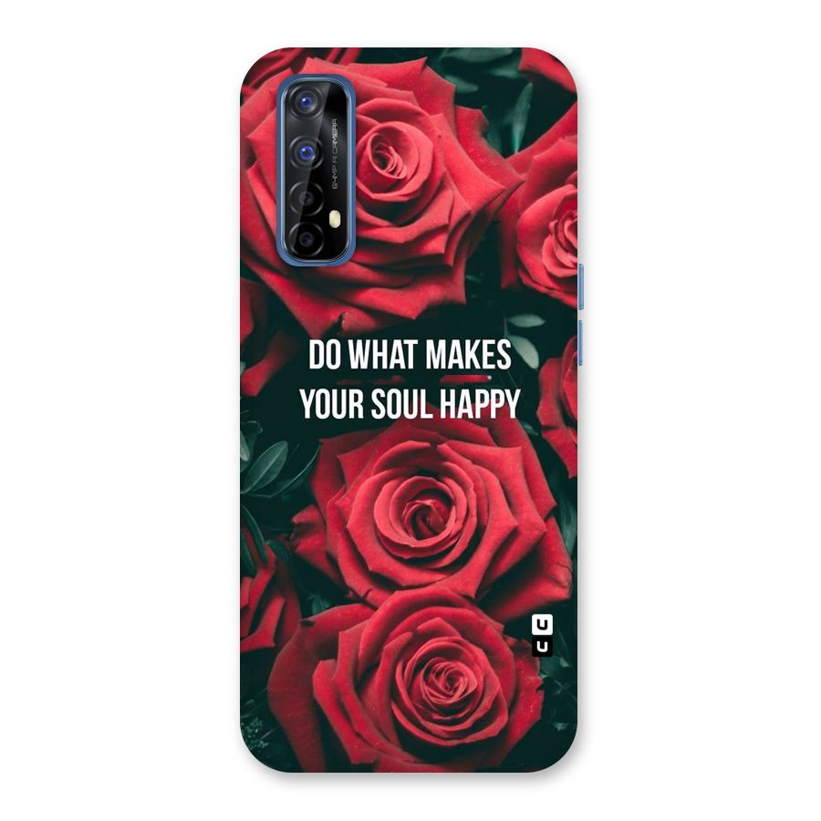 Soul Happy Back Case for Realme 7