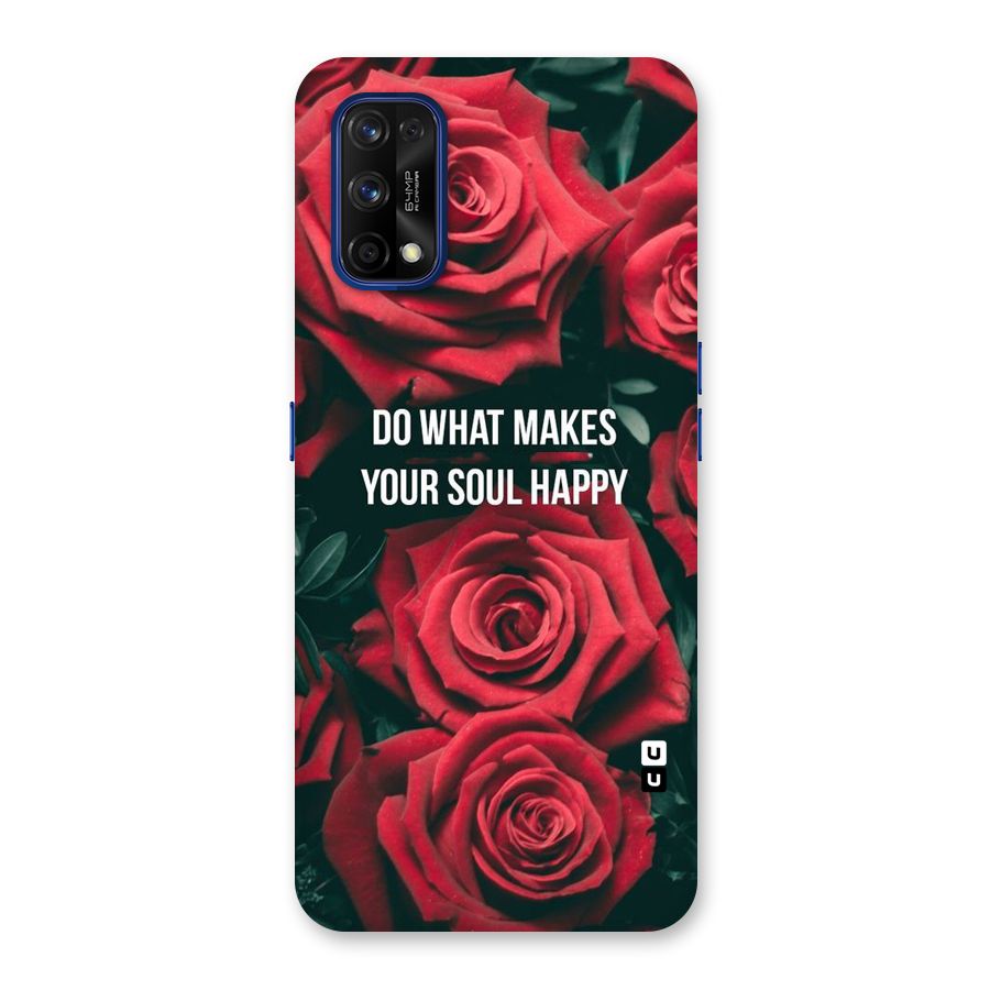 Soul Happy Back Case for Realme 7 Pro