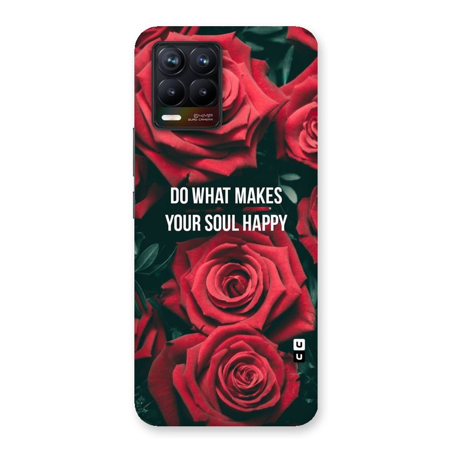 Soul Happy Back Case for Realme 8